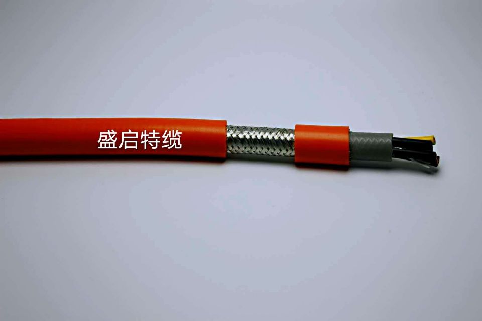 雙護套屏蔽拖鏈電纜    4G2.5